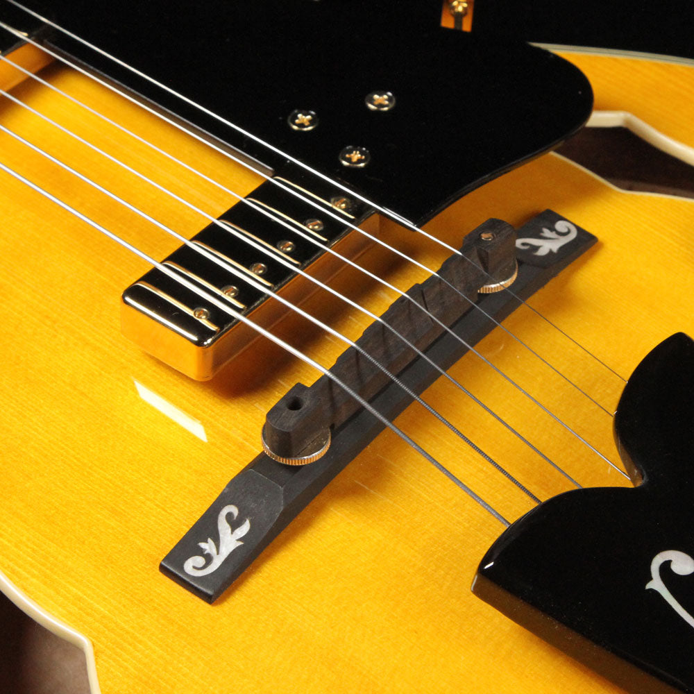 Ibanez George Benson GB40THII 40th Anniversary Signature Archtop Electric Guitar Antique Amber — 5