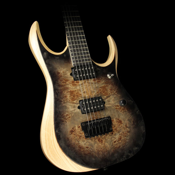 Used Ibanez RGDIX6PB Iron Label Electric Guitar Surreal Black Burst