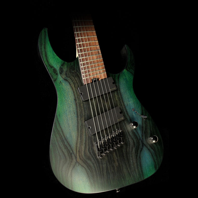 Used Ibanez RG Iron Label 7-String Electric Deep Forest | The Zoo