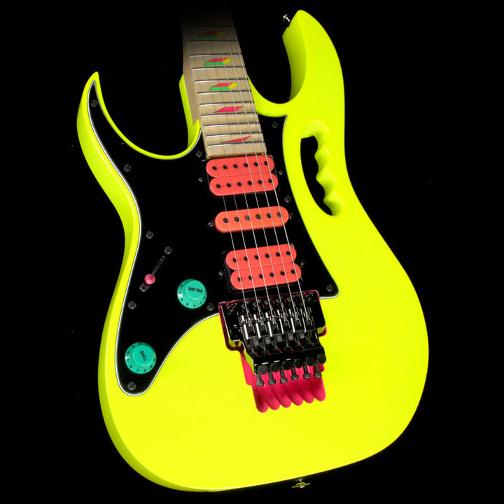 Ibanez JEM777L Steve Vai Signature Left-Handed Electric Guitar Desert Sun Yellow