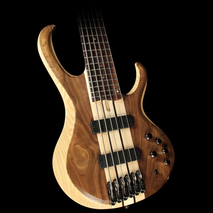Used Ibanez BTB746 6-String Electric Bass Natural Low Gloss