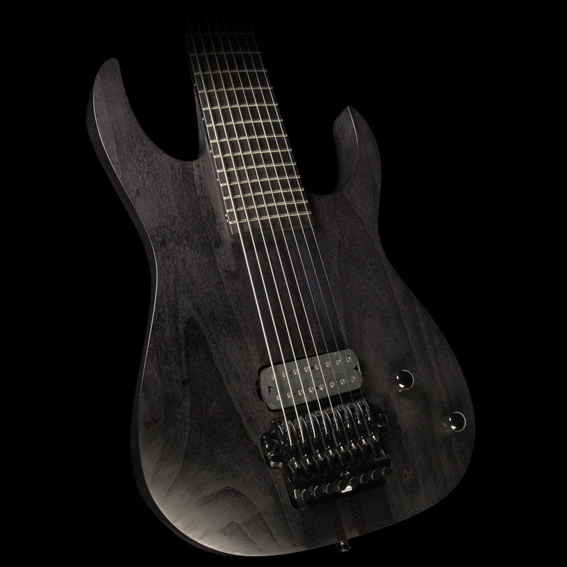 Used Ibanez M8M Meshuggah Signature 8-String Electric Guitar Charcoal Stain — 1