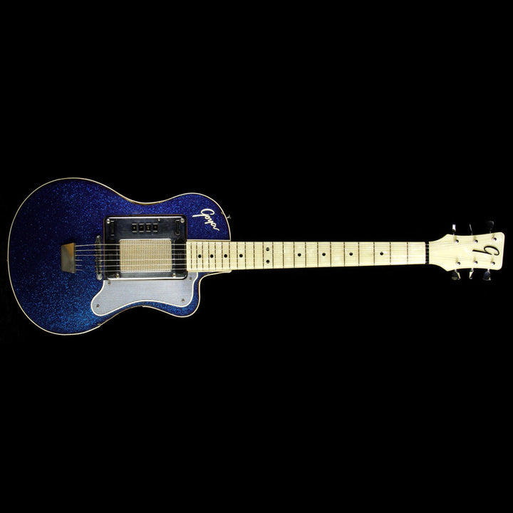 Used 1960 Goya Model 80 Electric Guitar Blue Sparkle