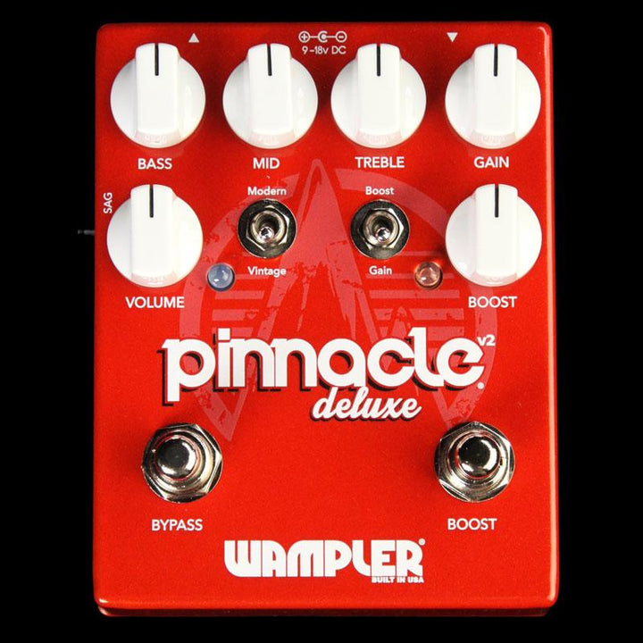 Wampler Pinnacle Deluxe v2 Distortion Effect Pedal