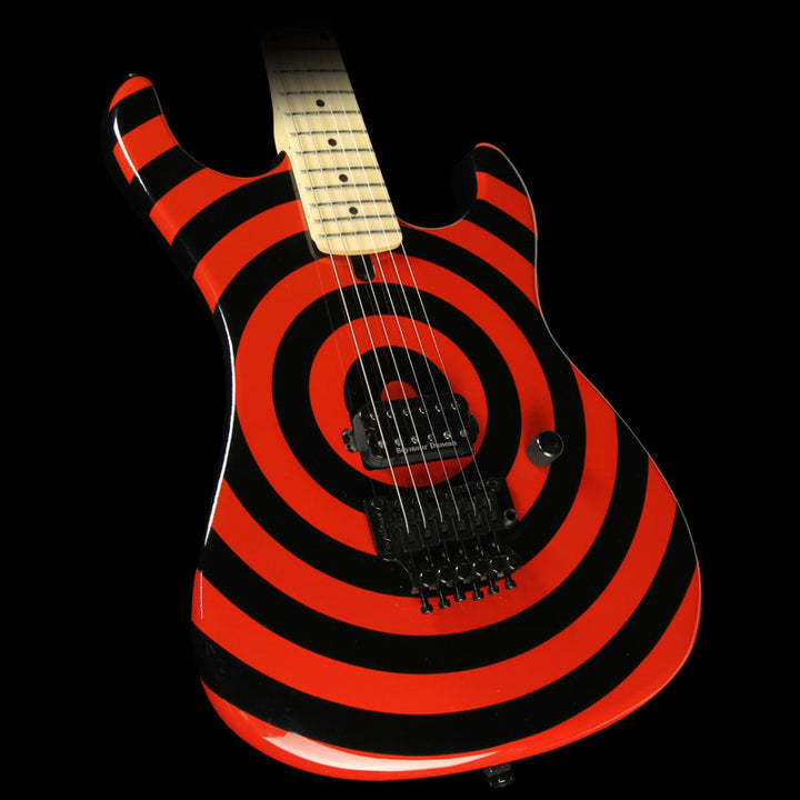 Used Kramer '84 Baretta Electric Guitar Black With Red Bullseye