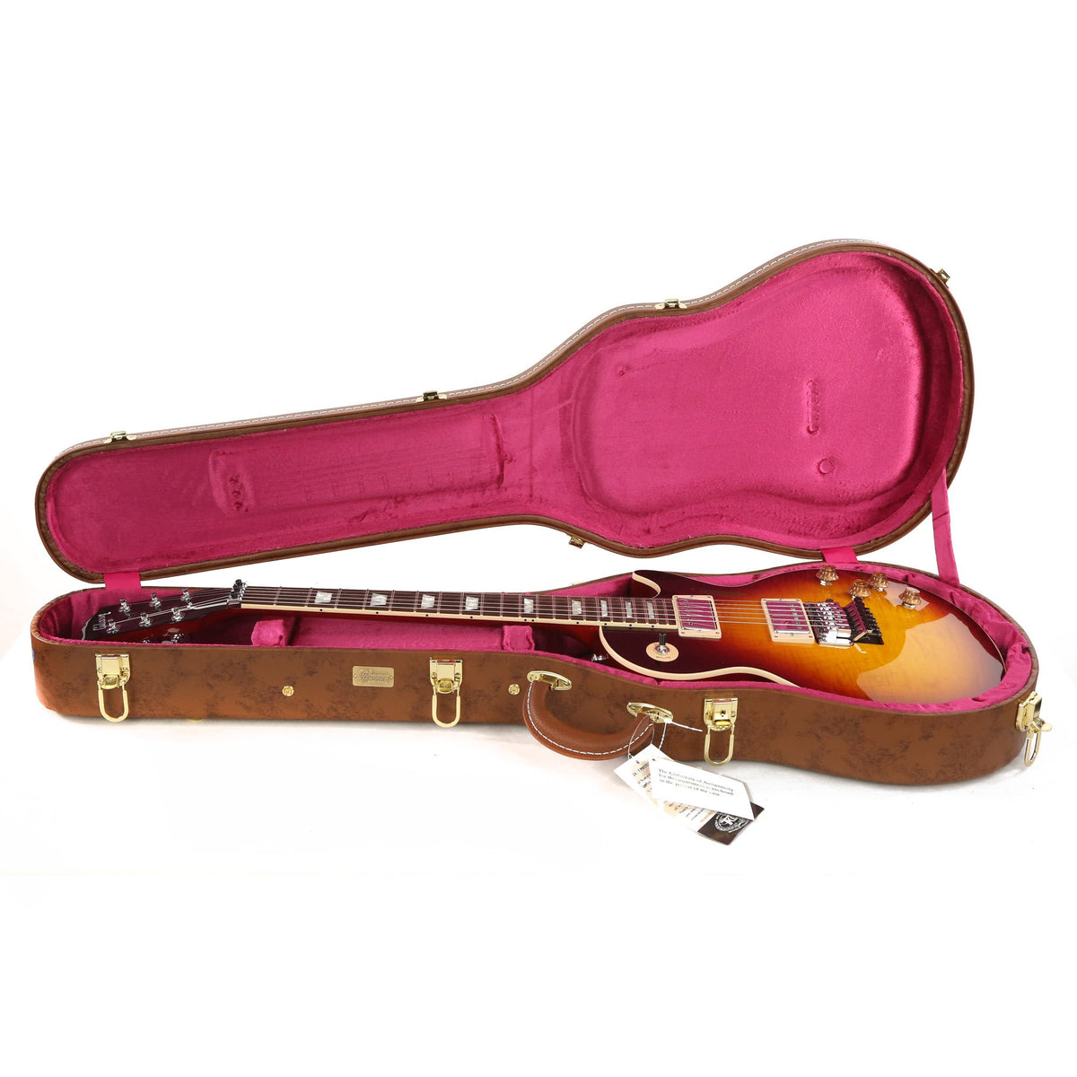 Gibson Custom Shop Les Paul Axcess Bourbon Burst — 8