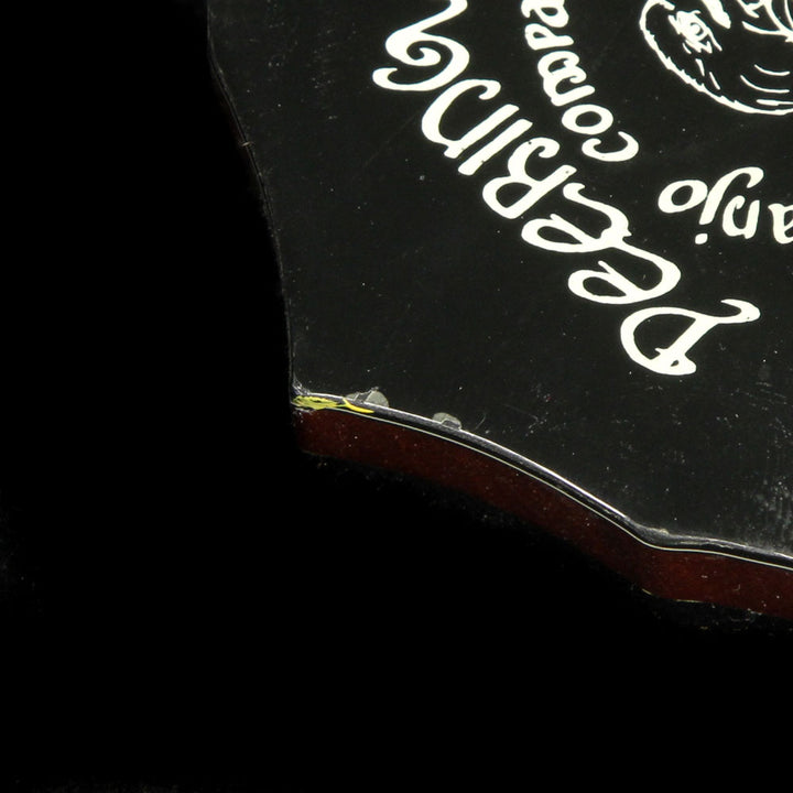 Used Deering 6 String Banjo Black Skin Natural Back