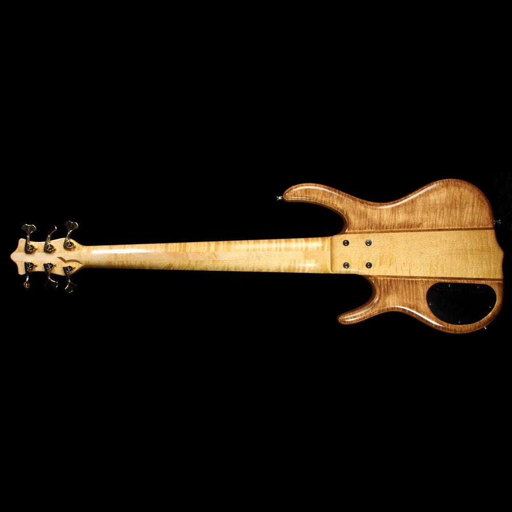 Used Ken Smith MW Series BSR6 Maple Top Electric Bass Guitar Natural — 3