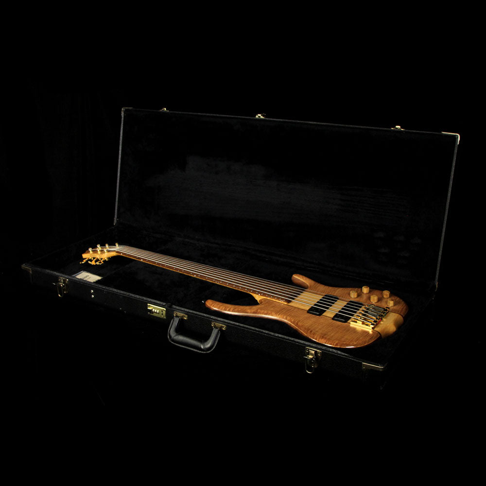 Used Ken Smith MW Series BSR6 Maple Top Electric Bass Guitar Natural — 5