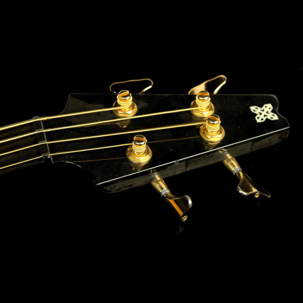 Used 1996 Modulus Quantum Sweet Spot Electric Bass Guitar Spalted Maple — 4