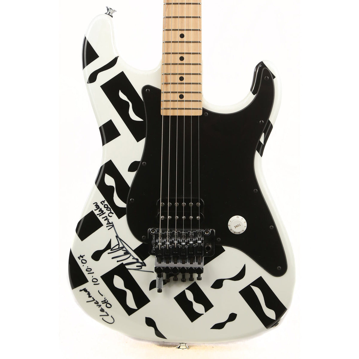 Charvel EVH Art Series Cleveland Black & White 2007 — 1