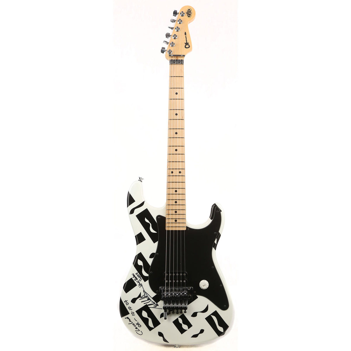 Charvel EVH Art Series Cleveland Black & White 2007 — 2