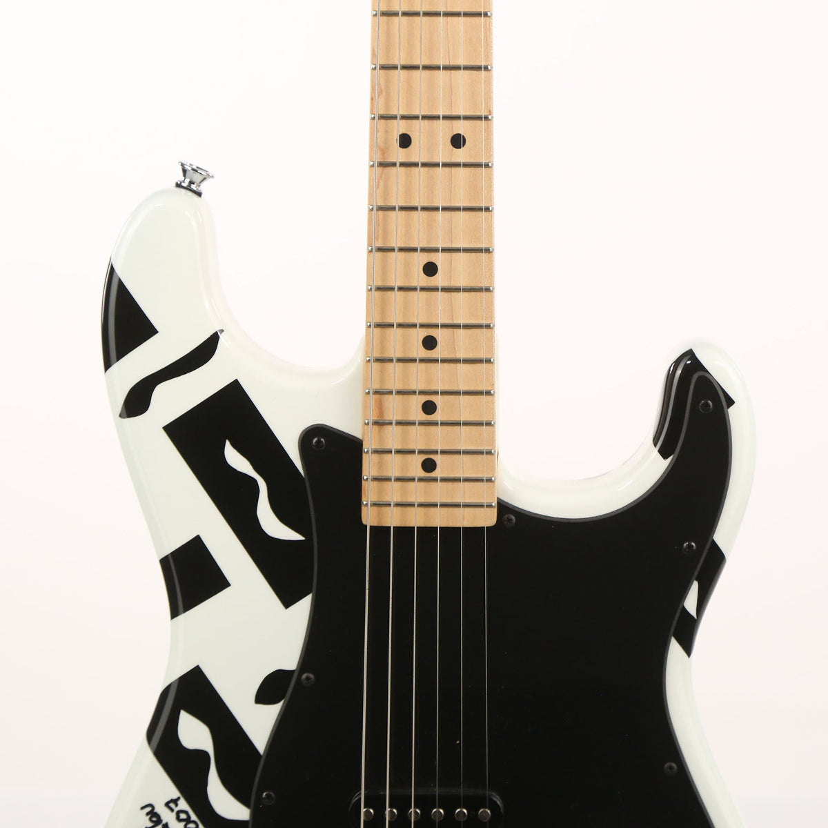 Charvel EVH Art Series Cleveland Black & White 2007 — 7