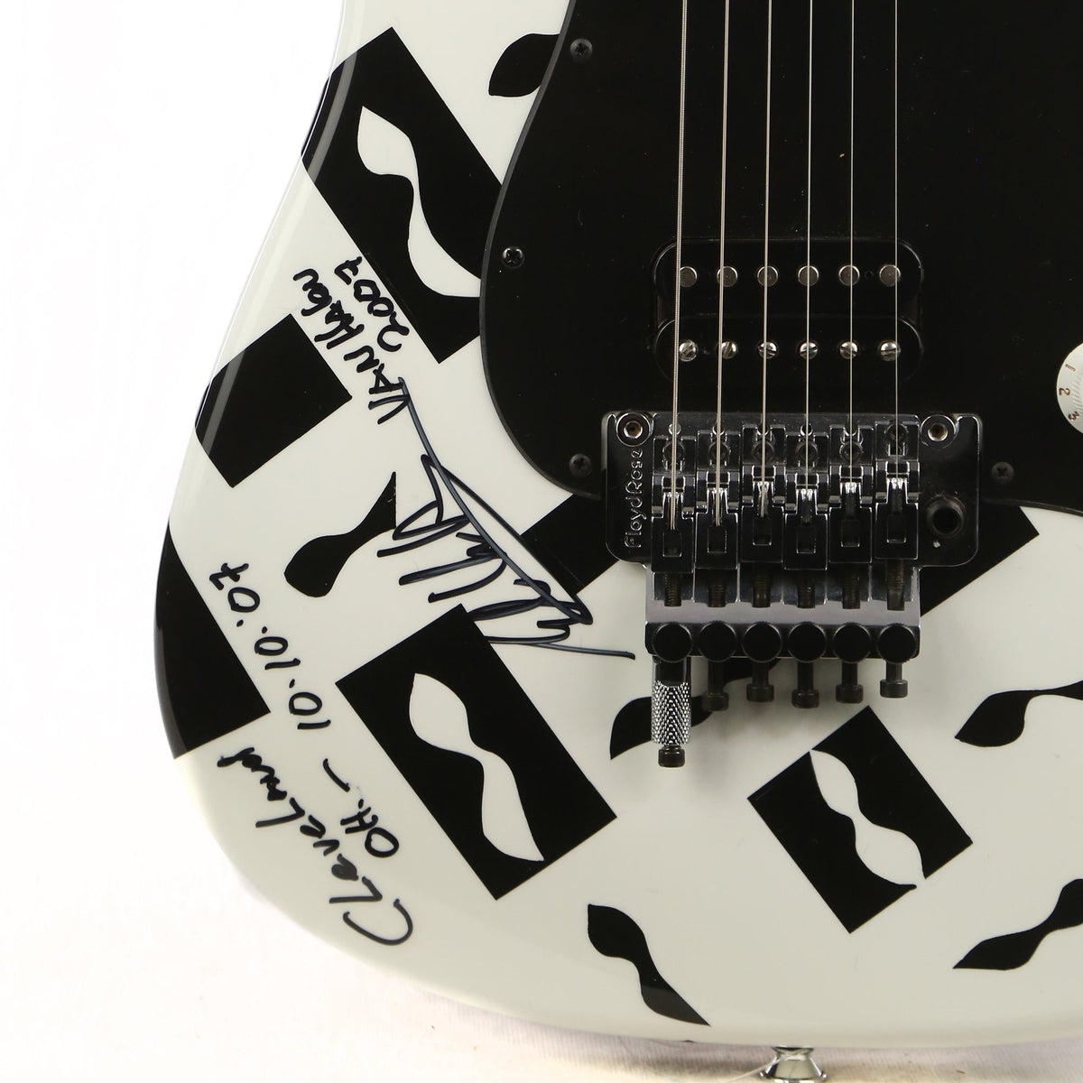 Charvel EVH Art Series Cleveland Black & White 2007 — 8