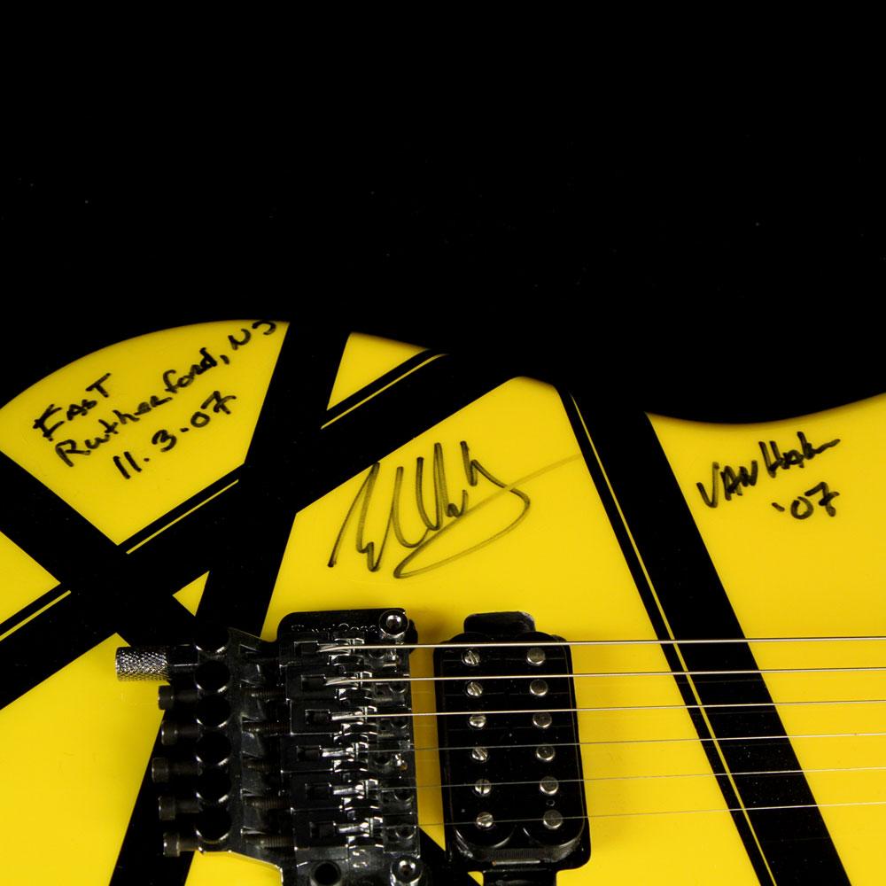 Charvel EVH Art Series E Rutherford NJ Black & Yellow 2007 — 6