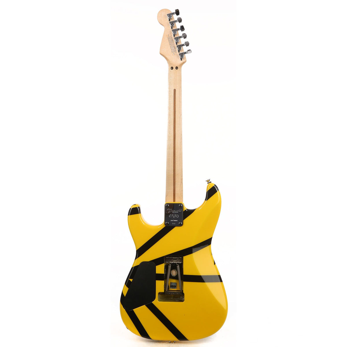 Charvel EVH Art Series Uncasville CT Black & Yellow 2007 — 3