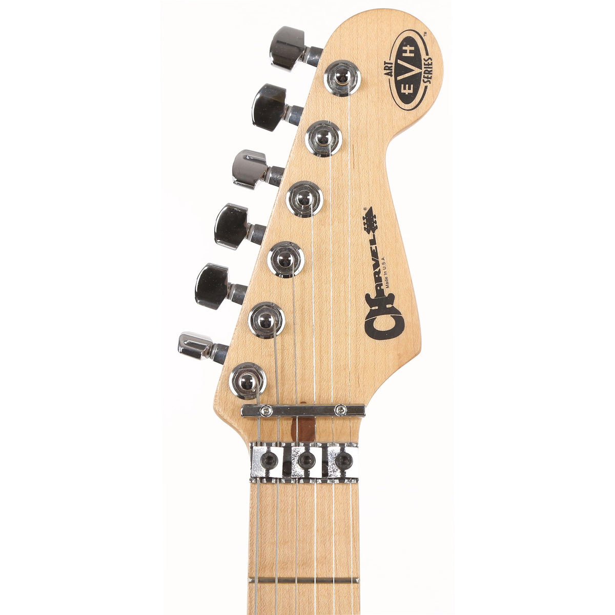 Charvel EVH Art Series Uncasville CT Black & Yellow 2007 — 4