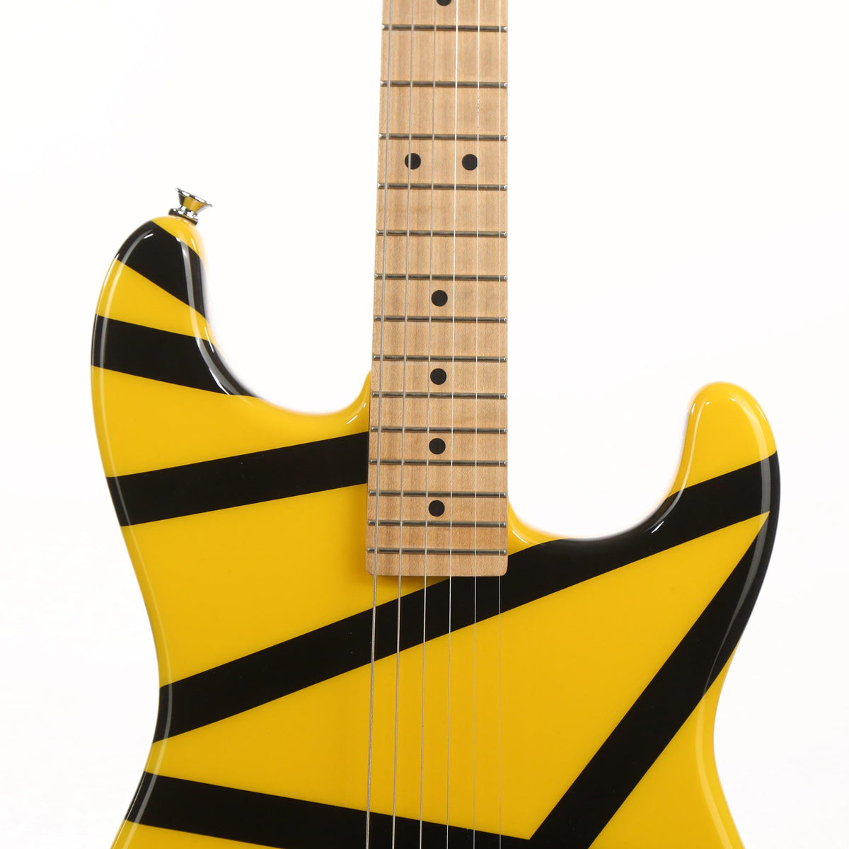 Charvel EVH Art Series Uncasville CT Black & Yellow 2007 — 7
