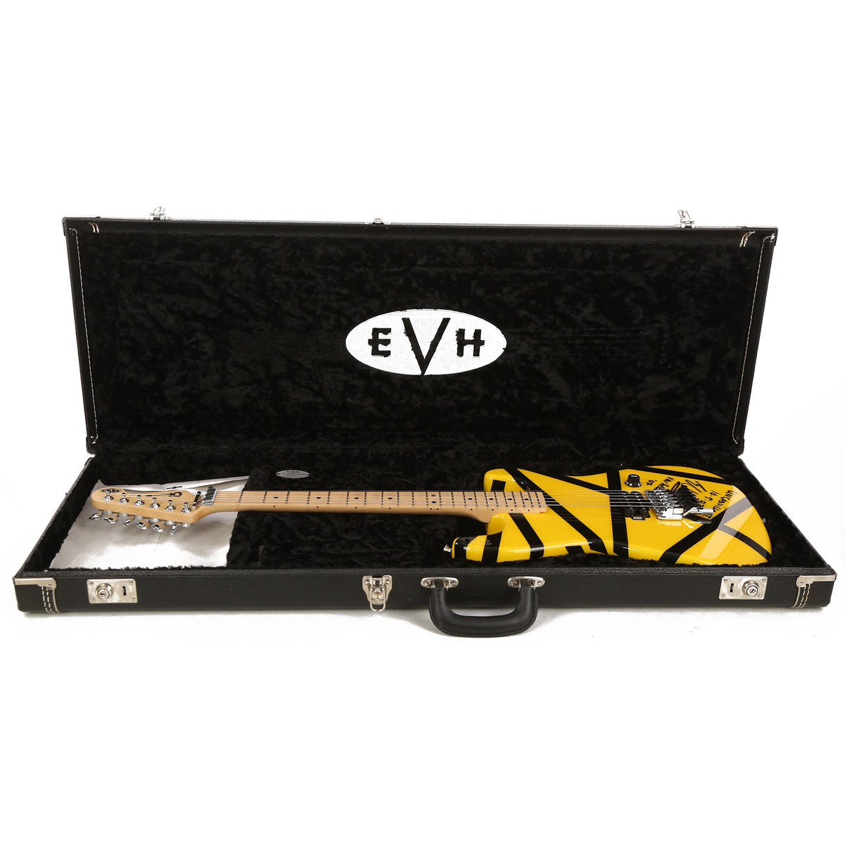 Charvel EVH Art Series Uncasville CT Black & Yellow 2007 — 9