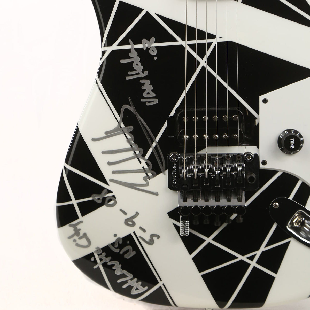 Charvel EVH Art Series Atlantic City Black & White 2008 — 8