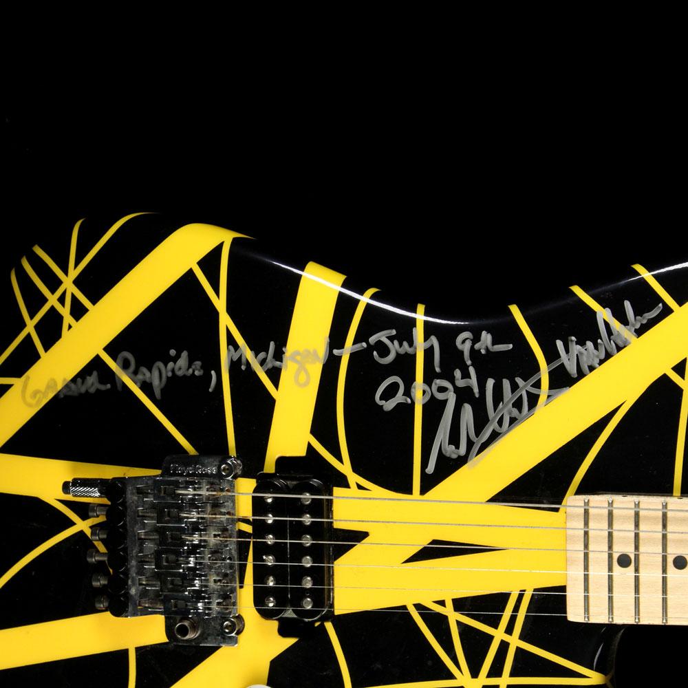 Charvel EVH Art Series Grand Rapids MI Black & Yellow 2004 Used — 6