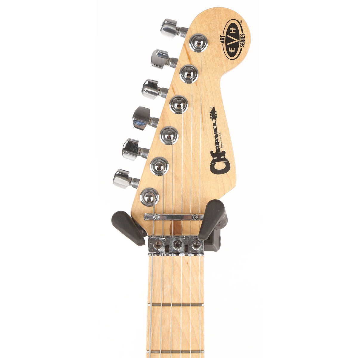Charvel EVH Art Series Louisville KY Black & Yellow 2012 — 4