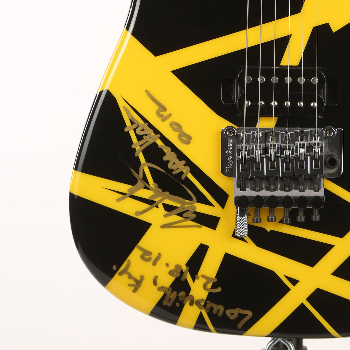 Charvel EVH Art Series Louisville KY Black & Yellow 2012 — 8