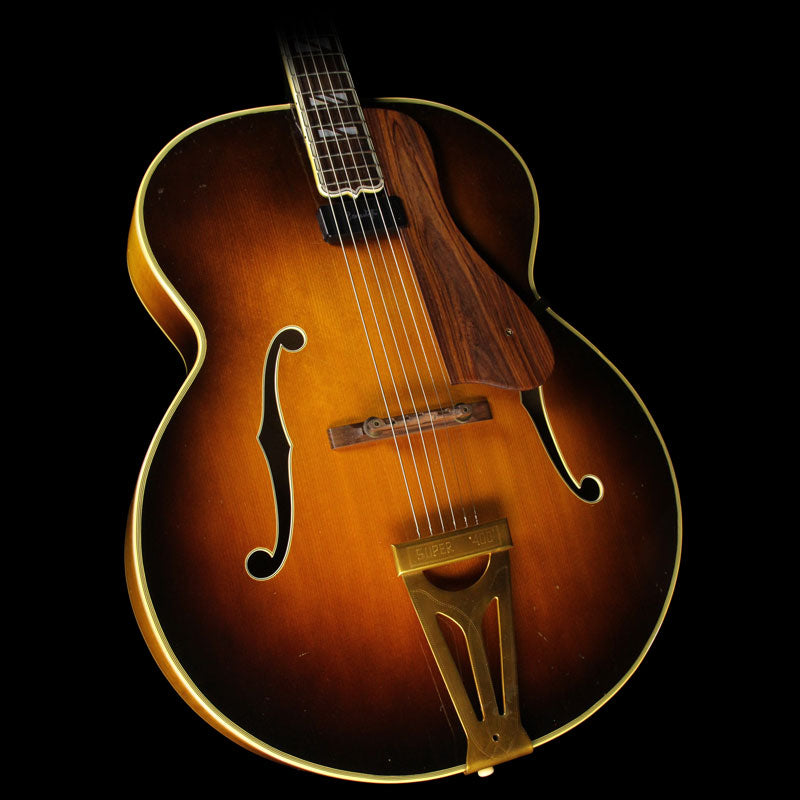 Used 1950 Gibson Super 400 Archtop Guitar Sunburst — 1