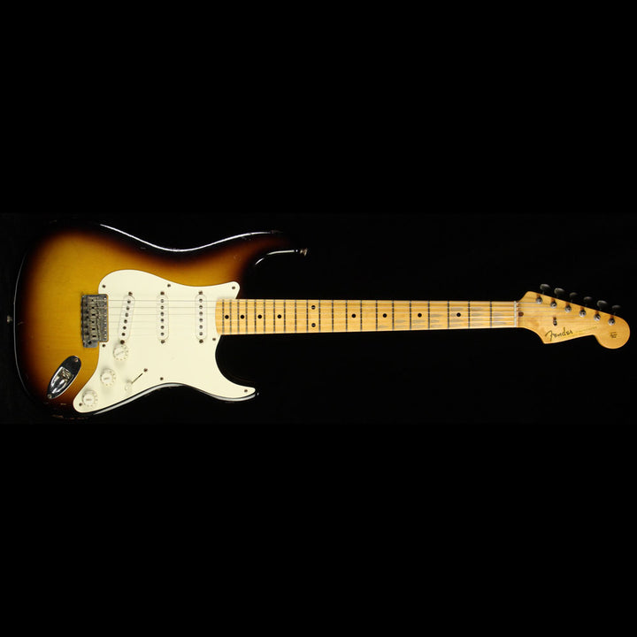 Used 2001 Fender Custom Shop '56 Stratocaster Relic Electric Guitar 2-Tone Sunburst
