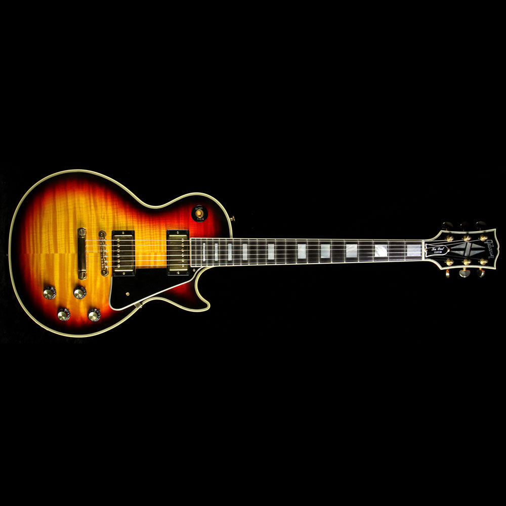 Used 2004 Gibson Custom Shop Les Paul Custom Electric Guitar Tri Burst — 2