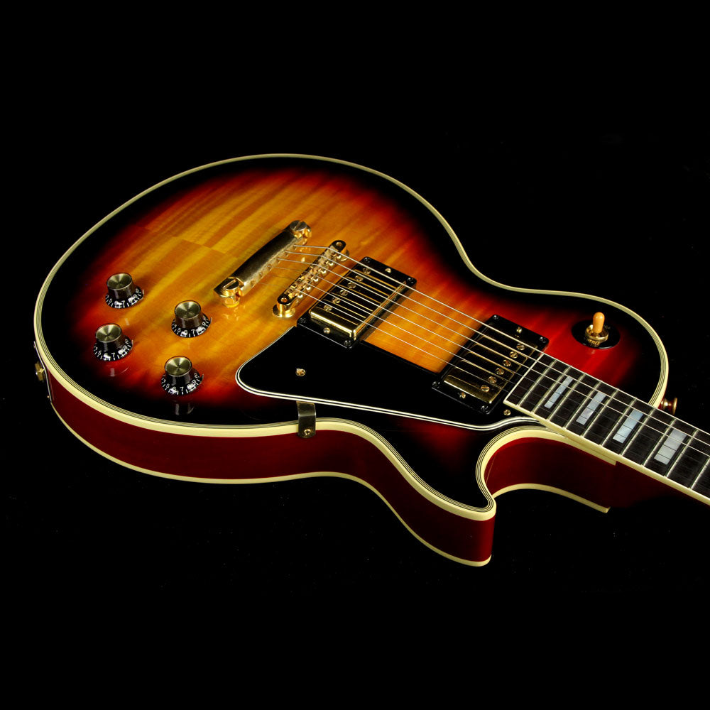 Used 2004 Gibson Custom Shop Les Paul Custom Electric Guitar Tri Burst — 7