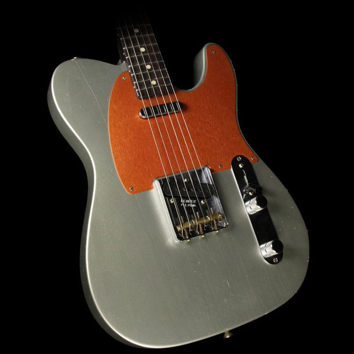 Used Fender Custom Shop 2017 NAMM Display Masterbuilt Paul Waller '60s Telecaster Relic Electric Guitar Inca Silver