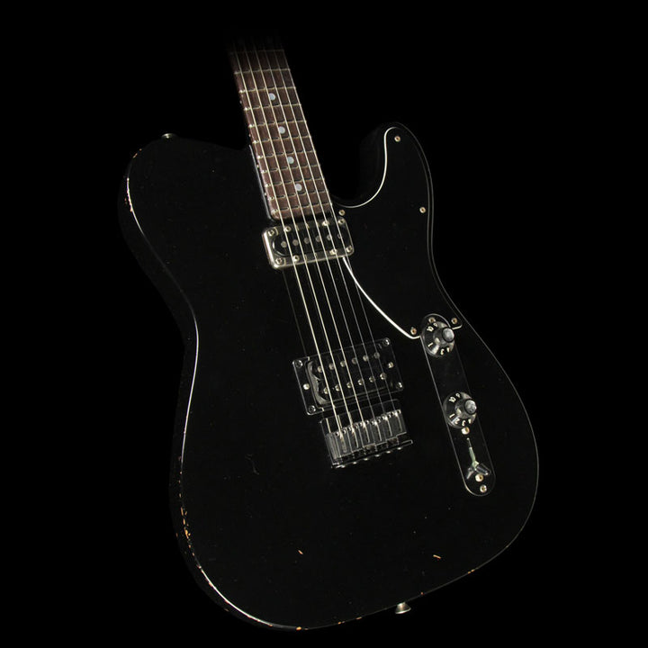 Fender Custom Shop 2017 NAMM Display Masterbuilt Todd Krause Set Neck Telecaster Junior Relic Electric Guitar Black