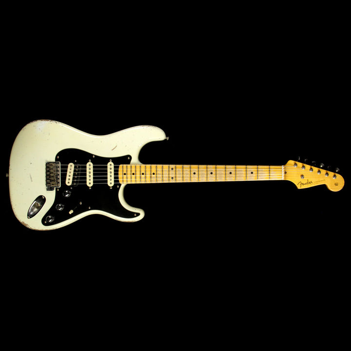 Fender Custom Shop 2017 NAMM Display Masterbuilt Todd Krause '56 Stratocaster Relic Electric Guitar Aged Olympic White