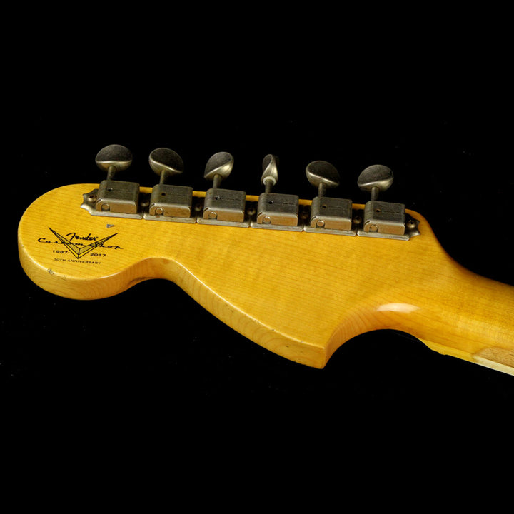 Fender Custom Shop 2017 NAMM Display Custom Built '67 Stratocaster Relic Electric Guitar Sonic Blue over 3-Tone Sunburst