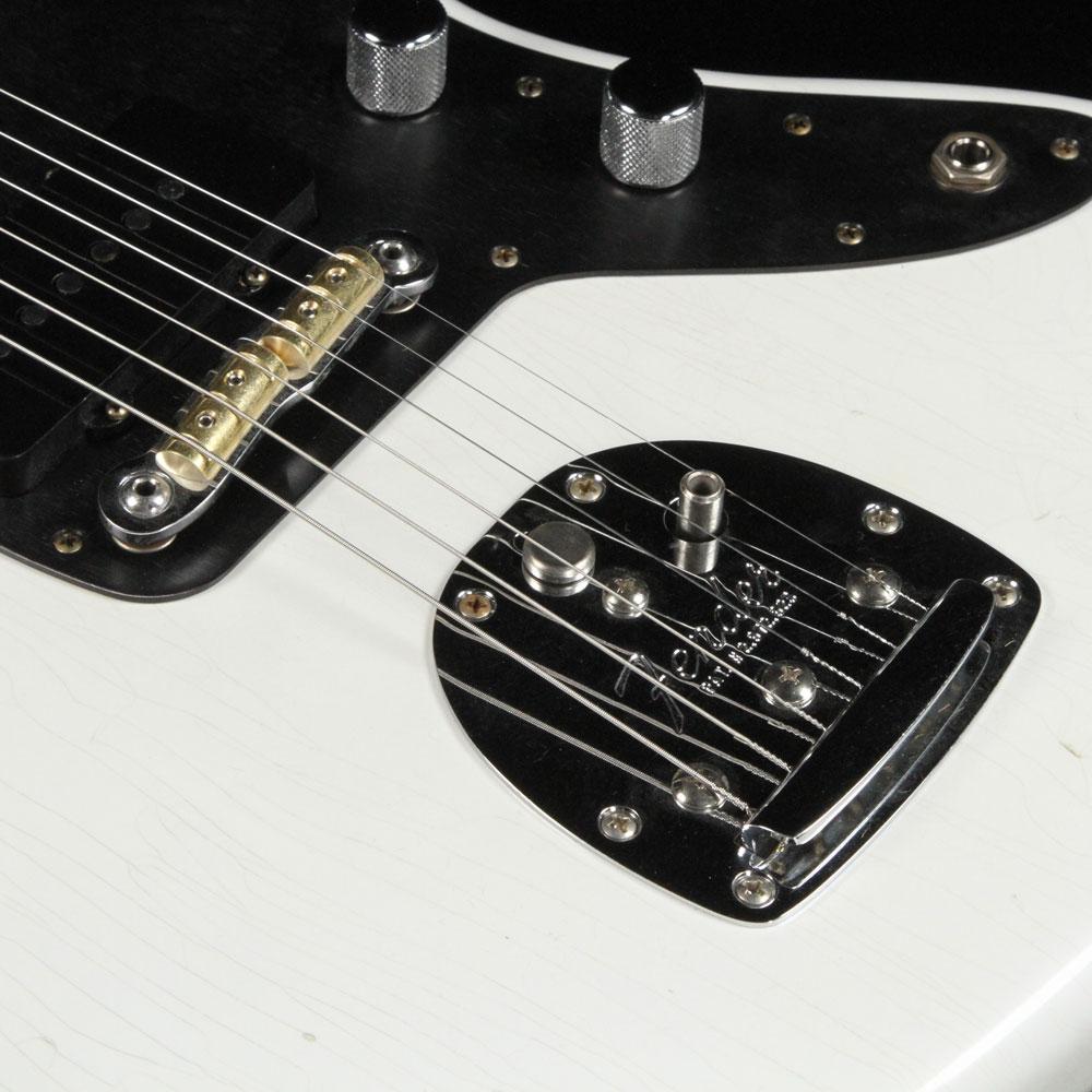Fender Custom Shop Black Anodized Jazzmaster White Blonde — 7
