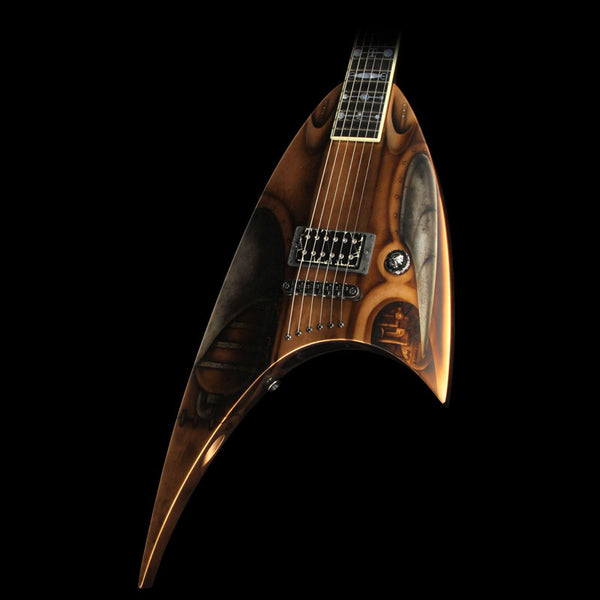 Jackson Custom Shop NAMM 2017 Display Masterbuilt Mike Shannon Roswell Rhoads Electric Guitar Brian Bock Painted