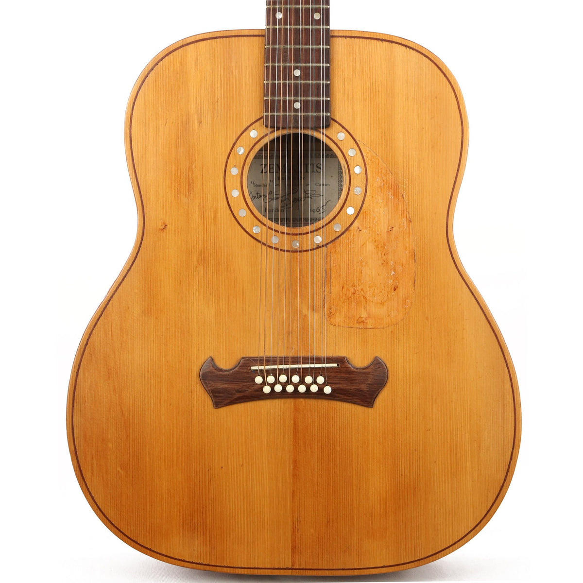 Used 1965 Zemaitis 12-String Standard Acoustic Guitar Natural — 1