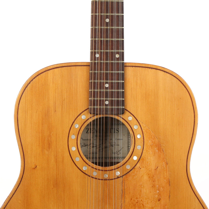 Used 1965 Zemaitis 12-String Standard Acoustic Guitar Natural
