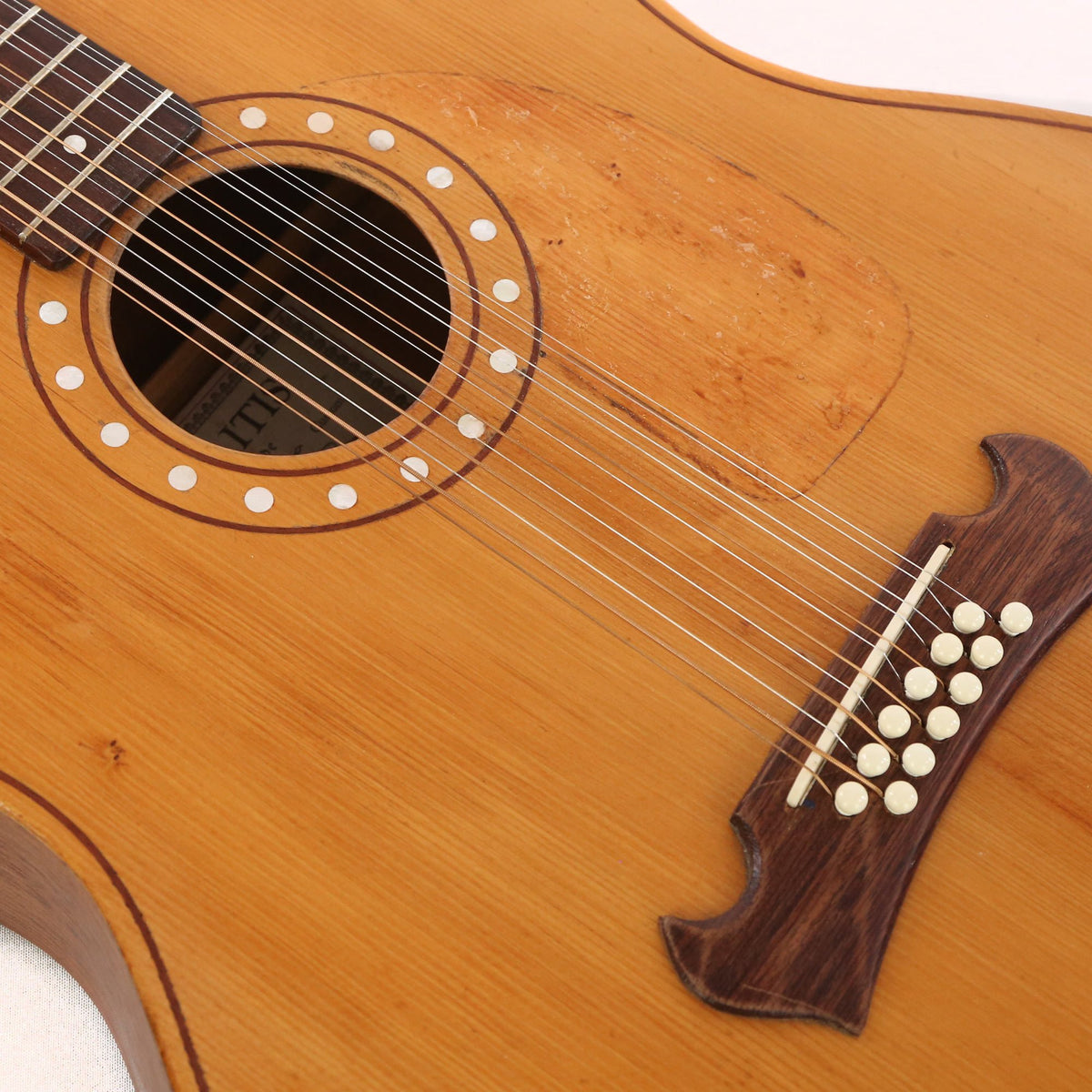Used 1965 Zemaitis 12-String Standard Acoustic Guitar Natural — 9
