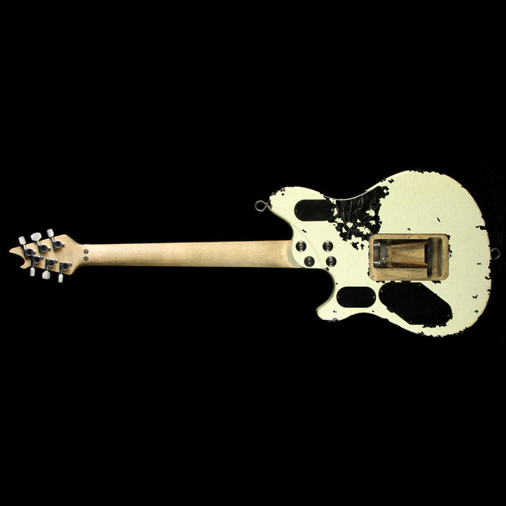 Used 2016 EVH Limited Edition Tour Relic Wolfgang Electric Guitar Ivory