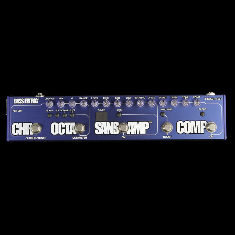 Tech 21 Bass Fly Rig Multi Effects Pedal | The Music Zoo