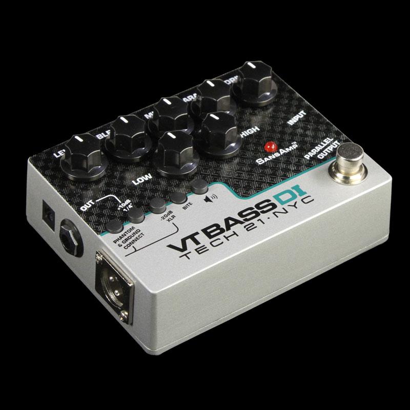 Tech 21 SansAmp VT Bass DI Electric Bass Effect Pedal | The Music Zoo