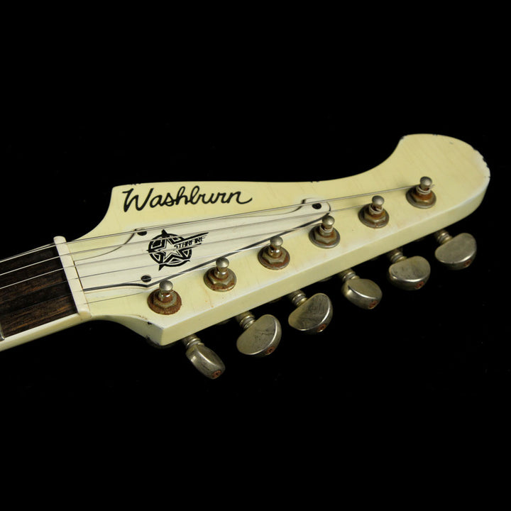 Used Washburn USA Custom Shop PS2012 Paul Stanley Signature Time Traveler Series Electric Guitar Aged White