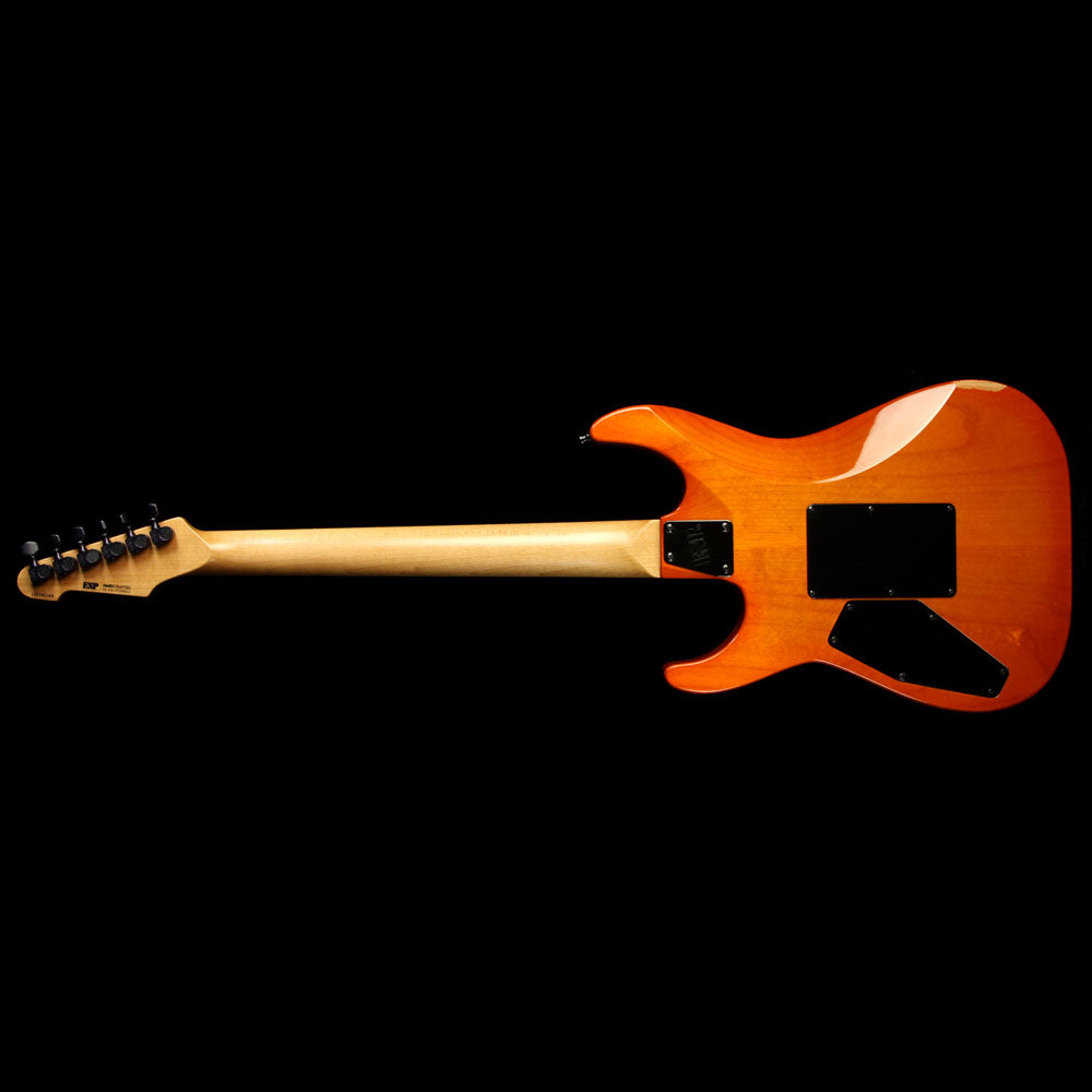 Used 2014 ESP USA M-III Electric Guitar Copper Sunburst — 3