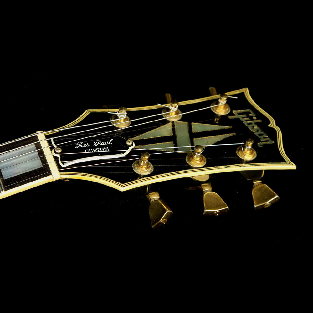 Used 1989 Gibson Les Paul Custom Electric Guitar Ebony — 4