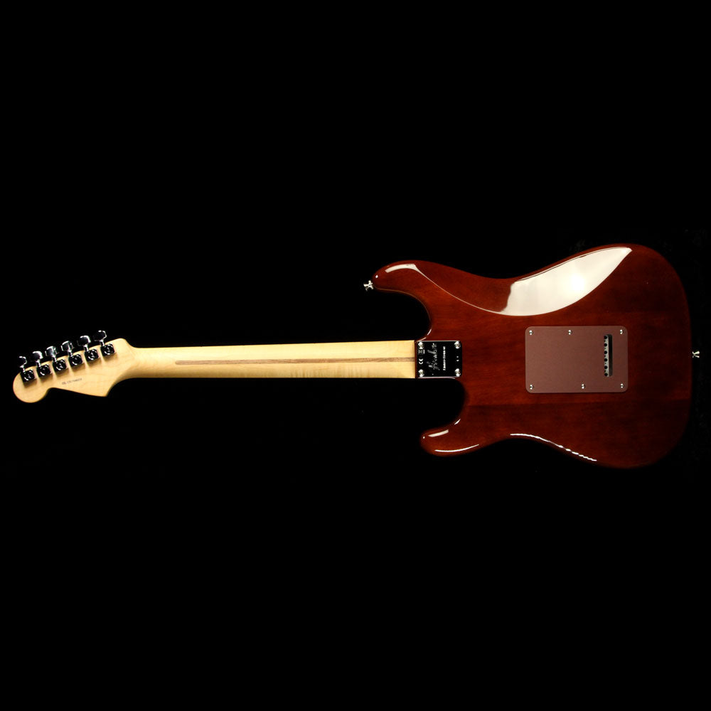 Fender Exotic Collection Shedua Top Stratocaster Electric Guitar Shaded Edge Burst — 3