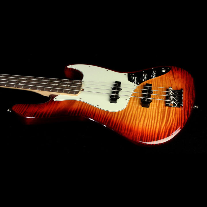 Fender American Pro Jazz Bass Limited FMT Aged Cherry Burst