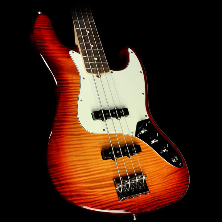 Fender American Pro Jazz Bass Limited FMT Aged Cherry Burst