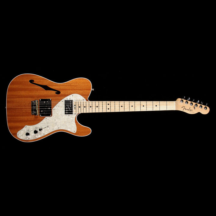 Fender American Elite Telecaster Thinline Mahogany Limited Edition Electric Guitar Natural